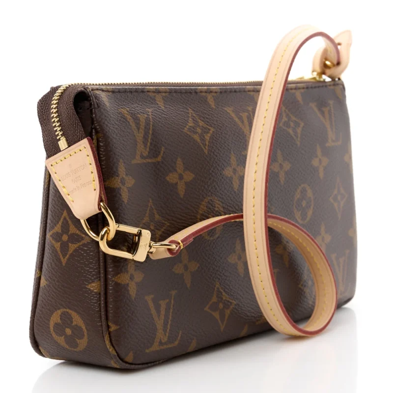 LOUIS VUITTON POCHETTE ACCESSOIRES NM BB MONOGRAM CANVAS GOLD HARDWARE - Image 3