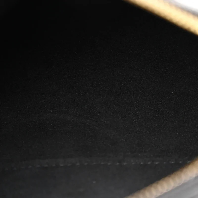 LOUIS VUITTON PAPILLON BB BLACK/BEIGE GIANT MONOGRAM EMPREINTE LEATHER GOLD HARDWARE - Image 7