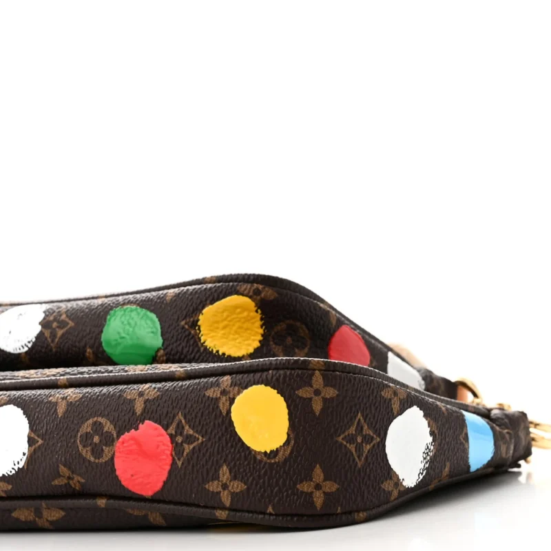 LOUIS VUITTON MULTI POCHETTE ACCESSORIES PM LV X YK MONOGRAM CANVAS GOLD HARDWARE - Image 5
