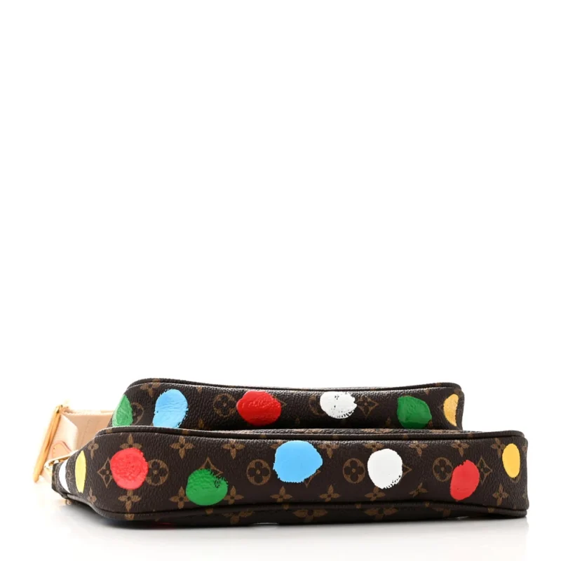 LOUIS VUITTON MULTI POCHETTE ACCESSORIES PM LV X YK MONOGRAM CANVAS GOLD HARDWARE - Image 6