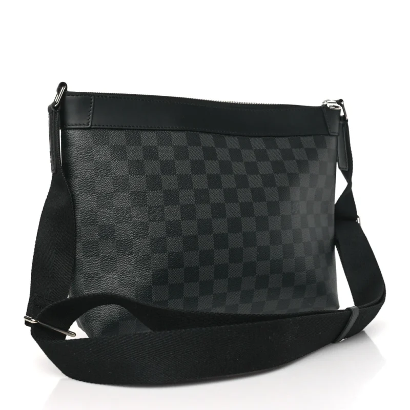 LOUIS VUITTON MICK PM DAMIER GRAPHITE CANVAS SILVER HARDWARE - Image 3