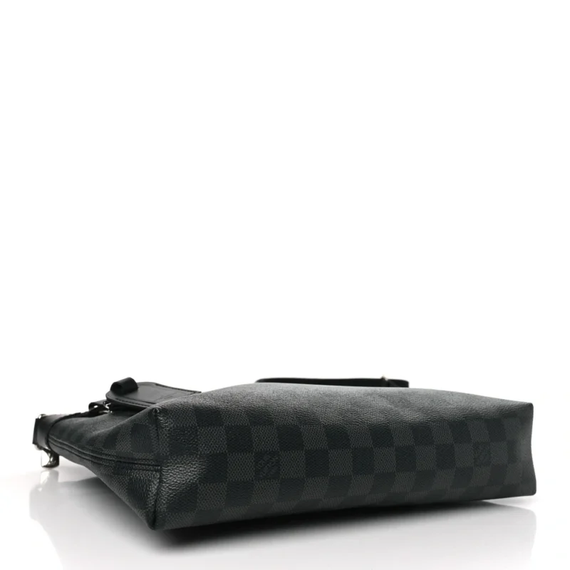 LOUIS VUITTON MICK PM DAMIER GRAPHITE CANVAS SILVER HARDWARE - Image 6