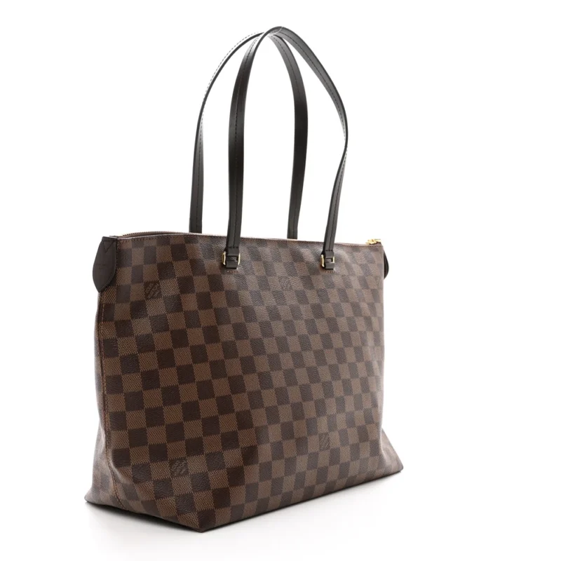 LOUIS VUITTON IENA MM DAMIER EBENE CANVAS BRASS HARDWARE - Image 3