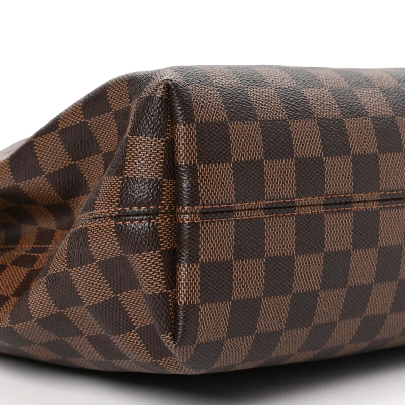 LOUIS VUITTON GRACEFUL PM DAMIER EBENE CANVAS GOLD HARDWARE - Image 4