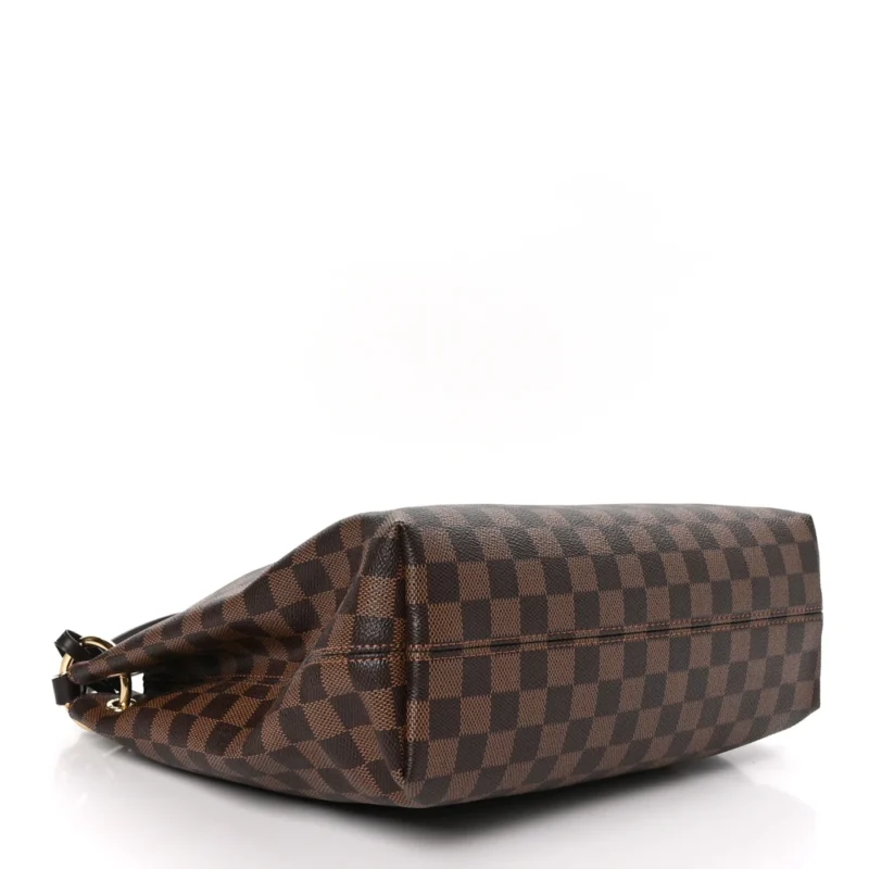 LOUIS VUITTON GRACEFUL PM DAMIER EBENE CANVAS GOLD HARDWARE - Image 6