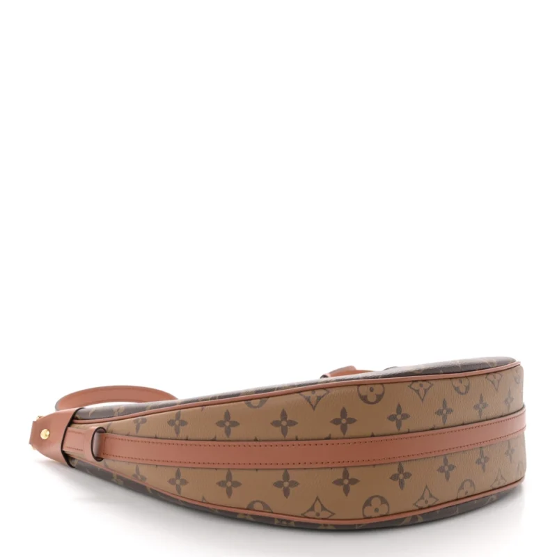 LOUIS VUITTON LOOP HOBO REVERSE MONOGRAM CANVAS GOLD HARDWARE - Image 6