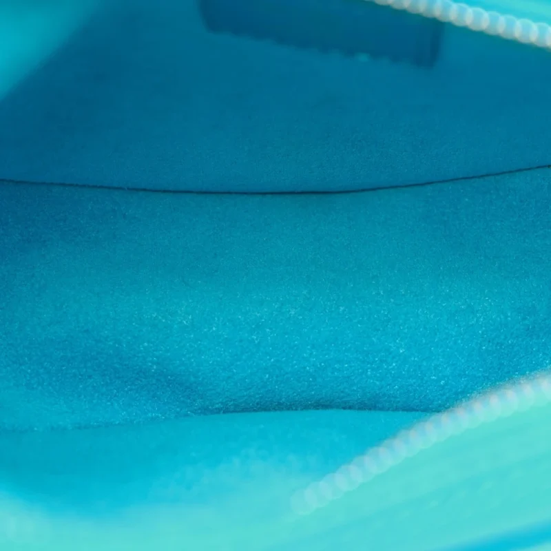 LOUIS VUITTON LOOP PM BLUE NANOGRAM EMBOSSED CALFSKIN LEATHER GOLD HARDWARE - Image 7