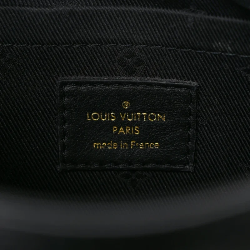 LOUIS VUITTON BUBBLEGRAM OVER THE MOON PM BLACK CALFSKIN LEATHER GOLD HARDWARE - Image 2