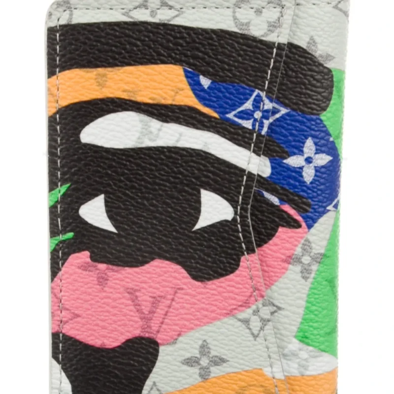 LOUIS VUITTON MEDIUM MULTIPLE WALLET MULTICOLOR LV MONOGRAM COATED CANVAS - Image 2