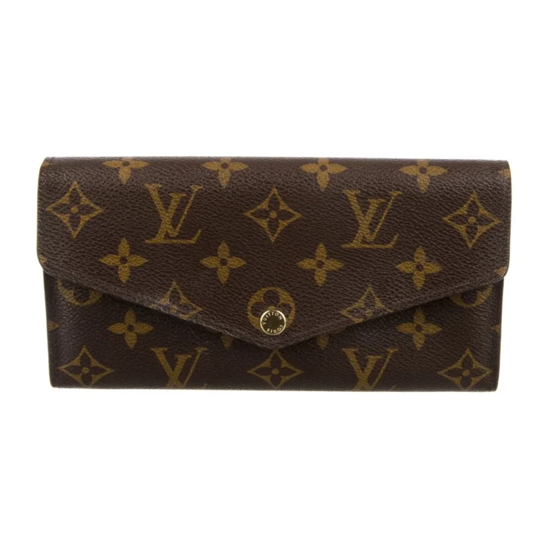 LOUIS VUITTON MEDIUM SARAH WALLET MONOGRAM COATED CANVAS