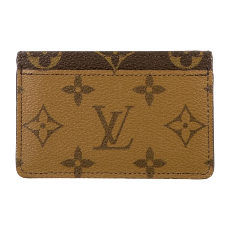 LOUIS VUITTON SMALL MULTICARTES CARD HOLDER MONOGRAM REVERSE COATED CANVAS - Image 2
