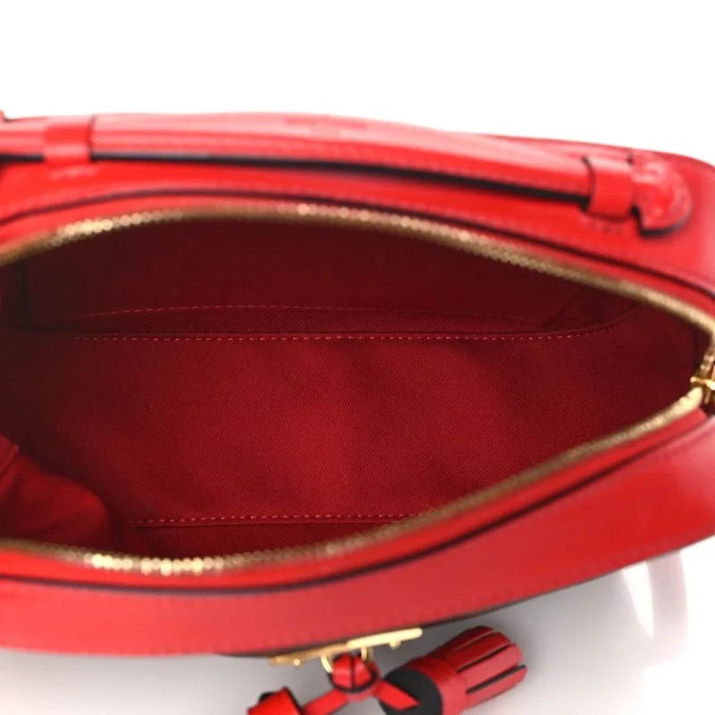 LOUIS VUITTON SAINTONGE PM COQUELICOT MONOGRAM CANVAS GOLD HARDWARE - Image 7
