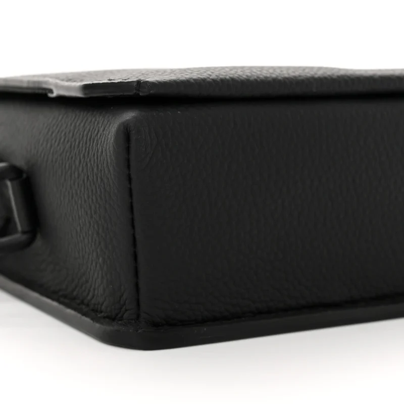 LOUIS VUITTON FASTLINE WEARABLE WALLET PM BLACK COWHIDE LEATHER - Image 4