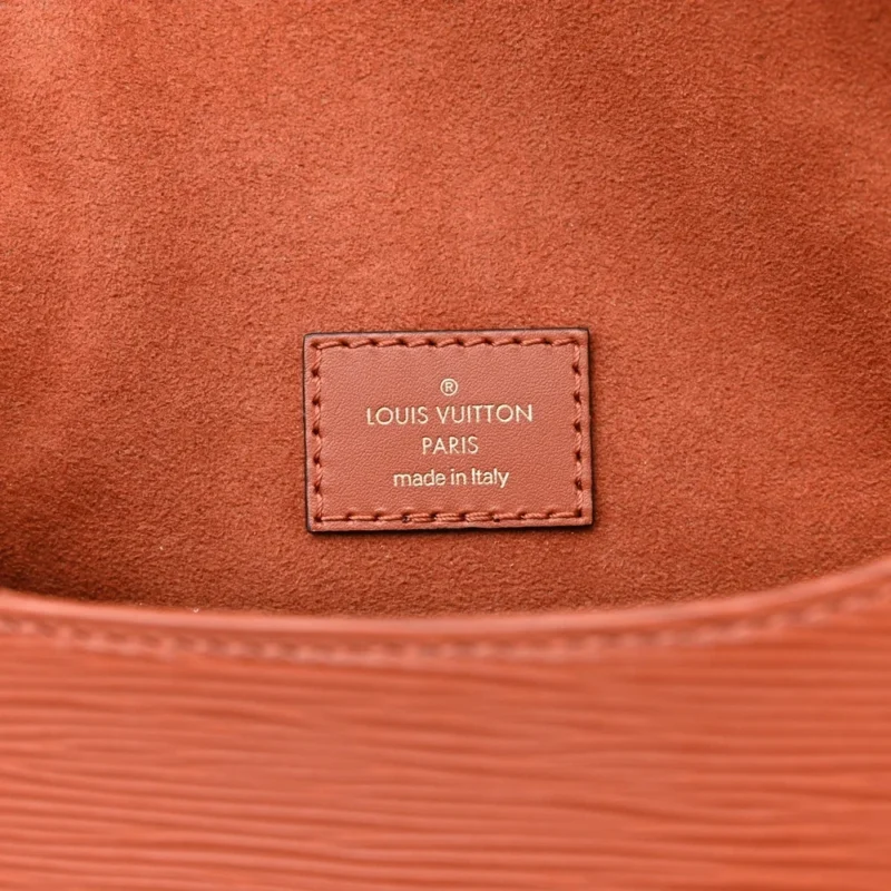 LOUIS VUITTON SAUMUR BB COGNAC EPI LEATHER BRASS HARDWARE - Image 2