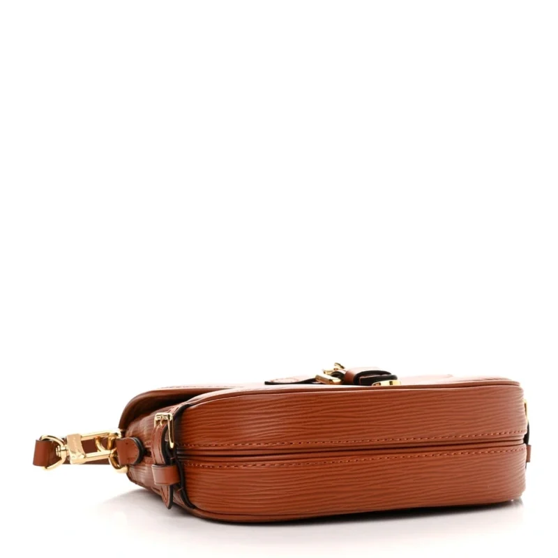 LOUIS VUITTON SAUMUR BB COGNAC EPI LEATHER BRASS HARDWARE - Image 6