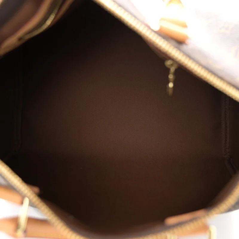 LOUIS VUITTON SPEEDY BANDOULIERE 30 MONOGRAM CANVAS BRASS HARDWARE - Image 5