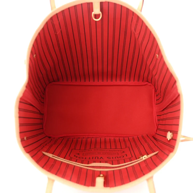 LOUIS VUITTON NEO NEVERFULL MM MONOGRAM CANVAS CHERRY INTERIOR GOLD HARDWARE - Image 8