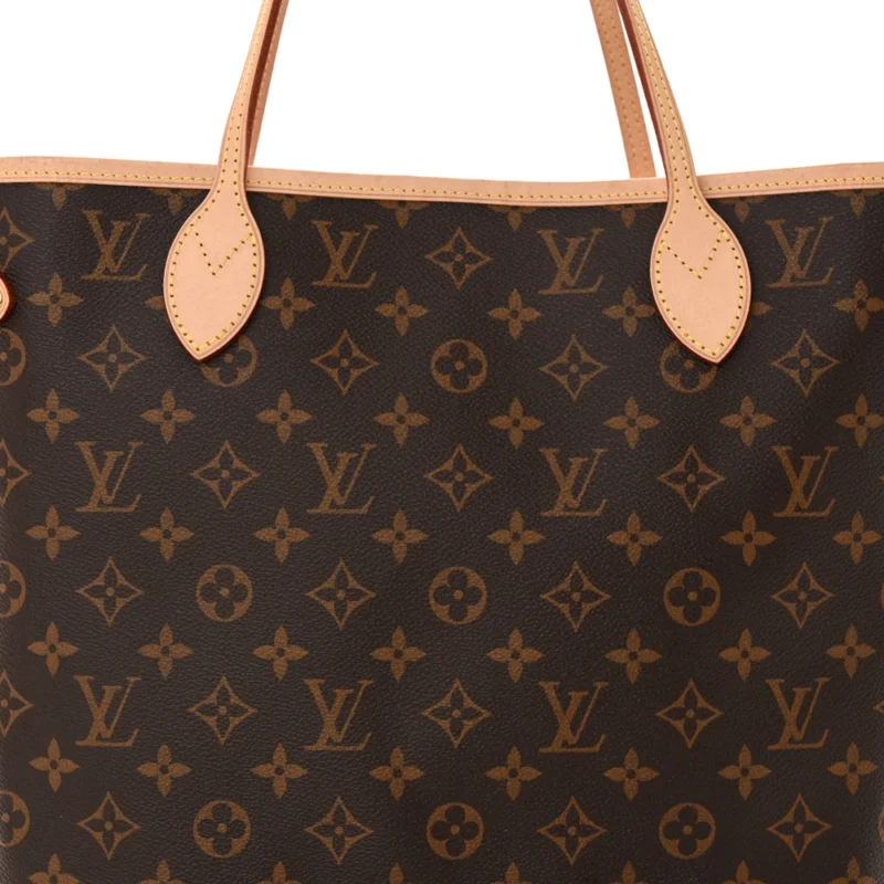 LOUIS VUITTON NEO NEVERFULL MM MONOGRAM CANVAS CHERRY INTERIOR GOLD HARDWARE - Image 9