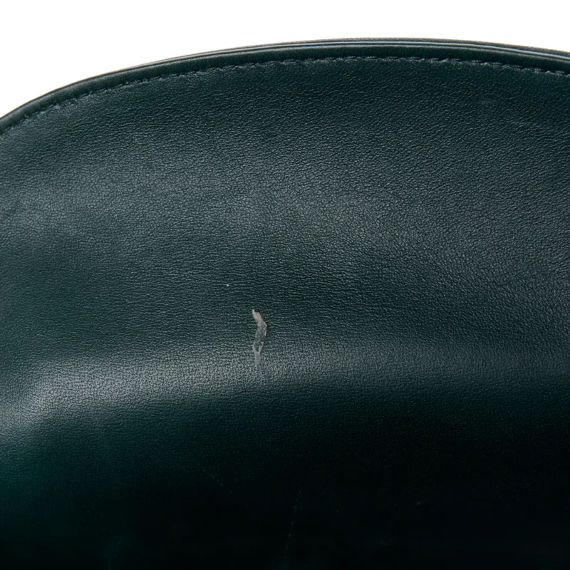 DIOR SMALL MY ABCDIOR LADY DIOR DARK GREEN LAMBSKIN LEATHER GOLD HARDWARE - Image 8