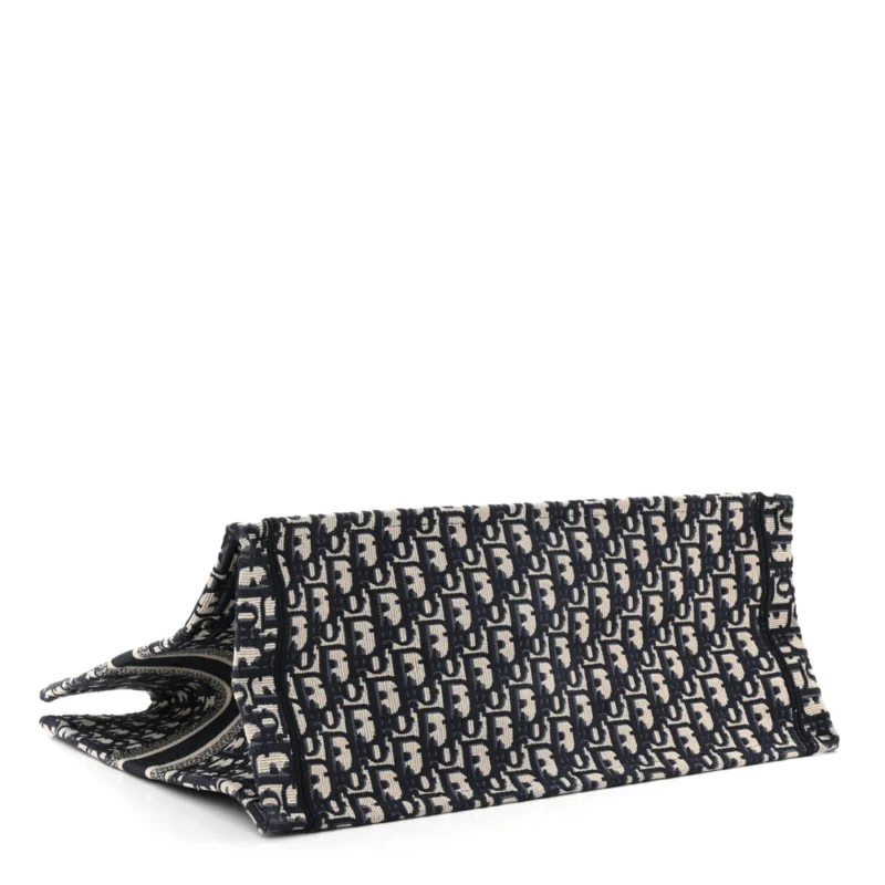 DIOR LARGE BOOK TOTE BLUE MULTICOLOR OBLIQUE CANVAS - Image 5