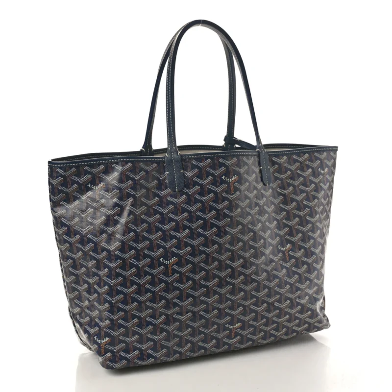 GOYARD SAINT LOUIS TOTE PM NAVY GOYARDINE CANVAS - Image 3