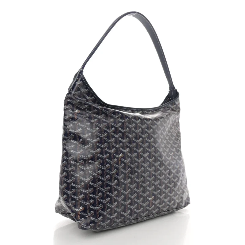 GOYARD BOHEME HOBO PM NAVY BLUE GOYARDINE CANVAS - Image 3