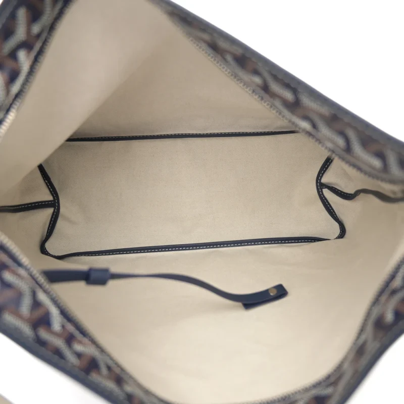 GOYARD BOHEME HOBO PM NAVY BLUE GOYARDINE CANVAS - Image 7