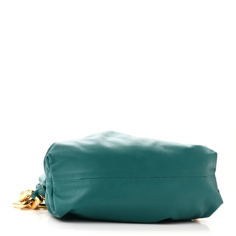 BOTTEGA VENETA MEDIUM THE POUCH CHAIN MALLARD CALFSKIN LEATHER - Image 6