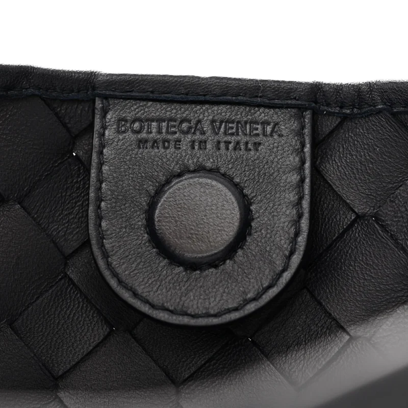 BOTTEGA VENETA MEDIUM INTRECCIATO SARDINE WITH CHAIN BAG SPACE NAPPA LEATHER GOLD HARDWARE - Image 2