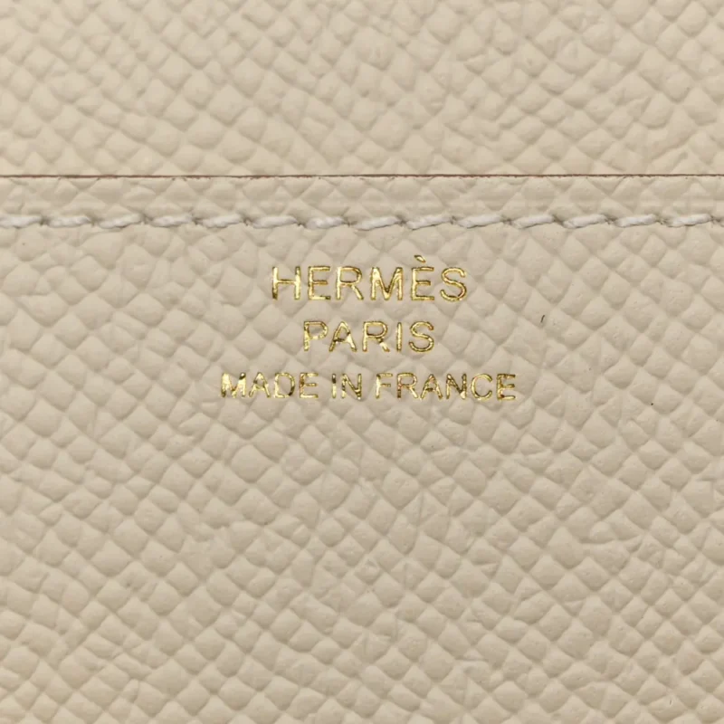HERMERS CONSTANCE WALLET TO GO BETON EVERCOLOR LEATHER GOLD HARDWARE - Image 2