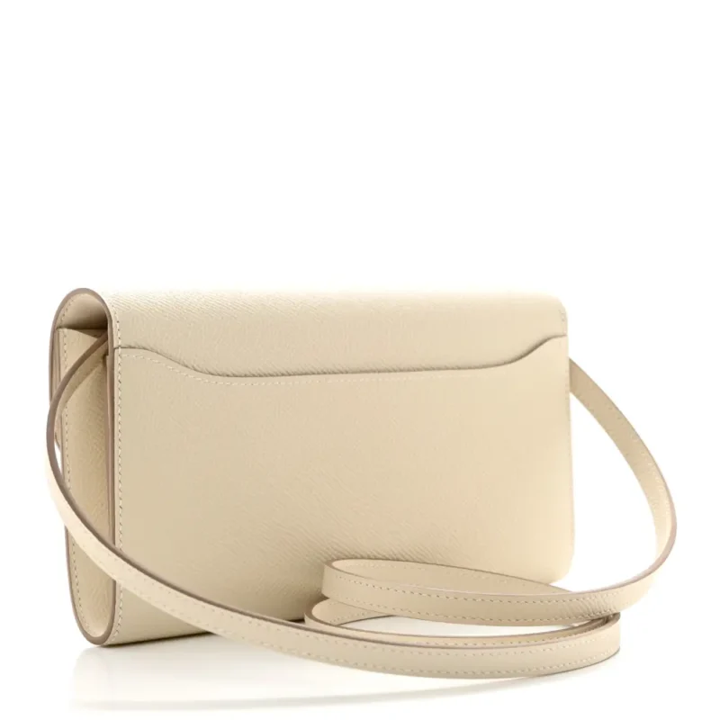 HERMERS CONSTANCE WALLET TO GO BETON EVERCOLOR LEATHER GOLD HARDWARE - Image 3