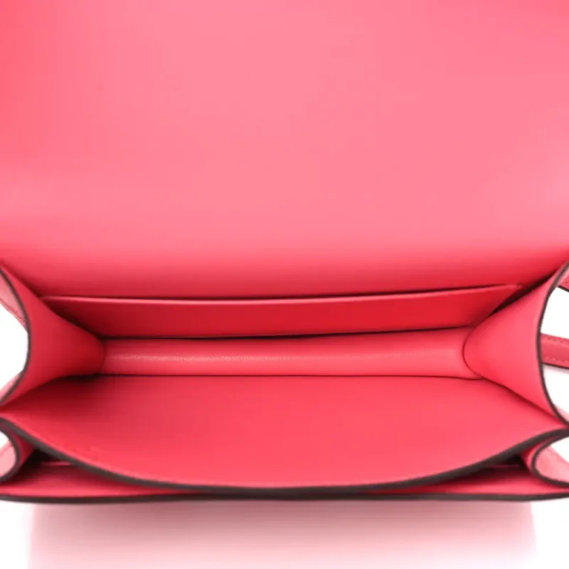 HERMERS CONSTANCE 18 ROSE AZAL??E EVERCOLOR LEATHER PALLADIUM HARDWARE - Image 7
