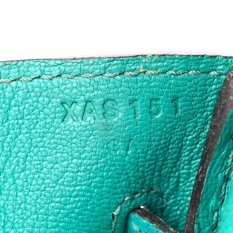 HERMERS BIRKIN 30 BLEU PAON EPSOM LEATHER GOLD HARDWARE - Image 8