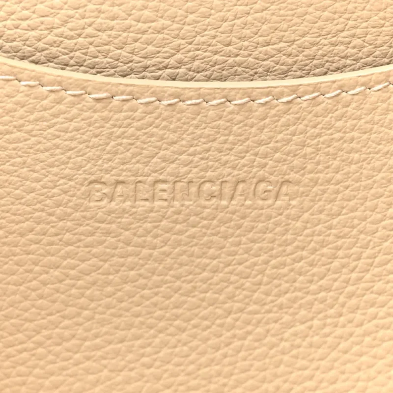 BALENCIAGA S NEO CLASSIC CITY BAG CREAM GRAINED CALFSKIN LEATHER SILVER HARDWARE - Image 2