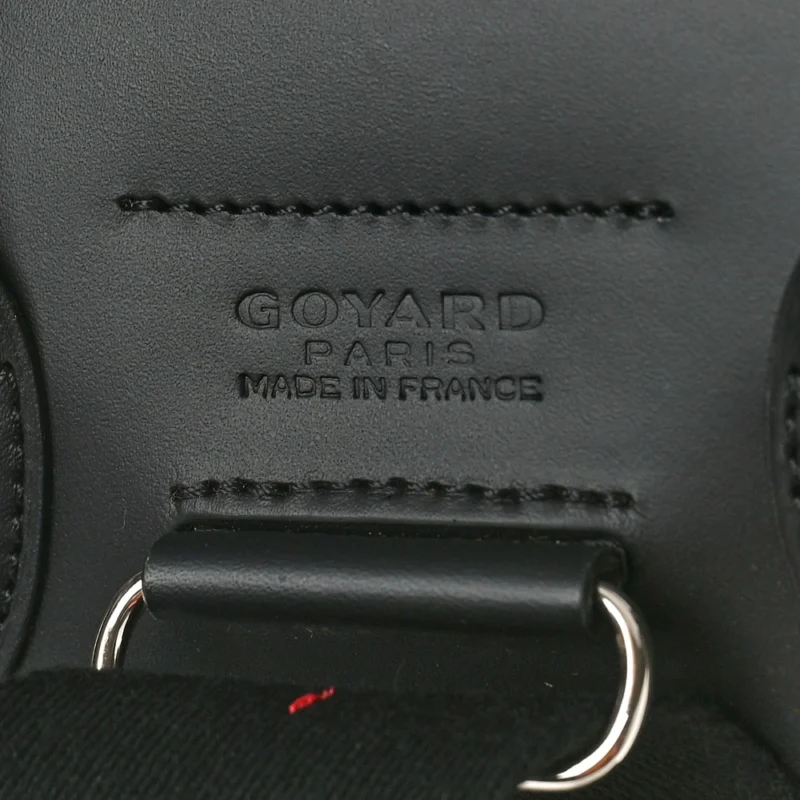 GOYARD ALPIN BACKPACK MM BLACK GOYARDINE CANVAS - Image 2