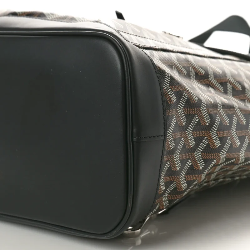 GOYARD ALPIN BACKPACK MM BLACK GOYARDINE CANVAS - Image 5