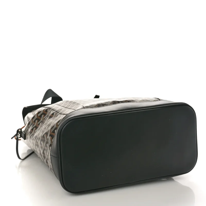 GOYARD ALPIN BACKPACK MM BLACK GOYARDINE CANVAS - Image 6