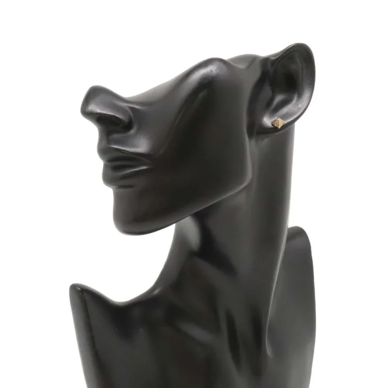 HERMES HERMES CREW DE H STUD EARRINGS - Image 4