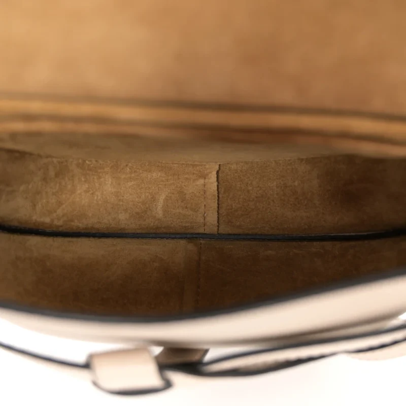 LOEWE GATE CROSSBODY BAG MINI LIGHT OAT GRAINED CALFSKIN LEATHER - Image 7