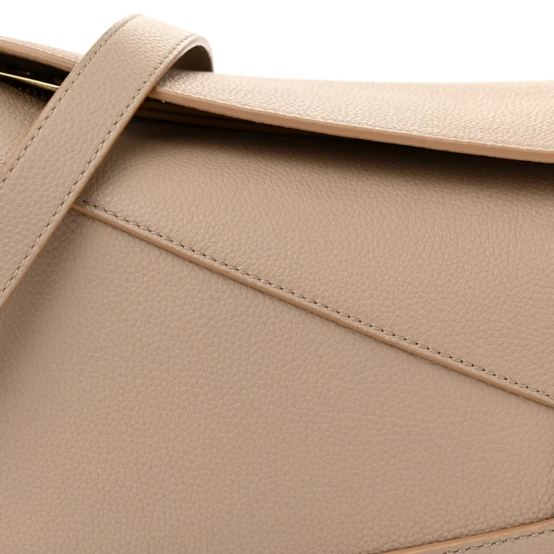 LOEWE PUZZLE EDGE BAG SMALL SAND GRAINED CALFSKIN LEATHER - Image 8