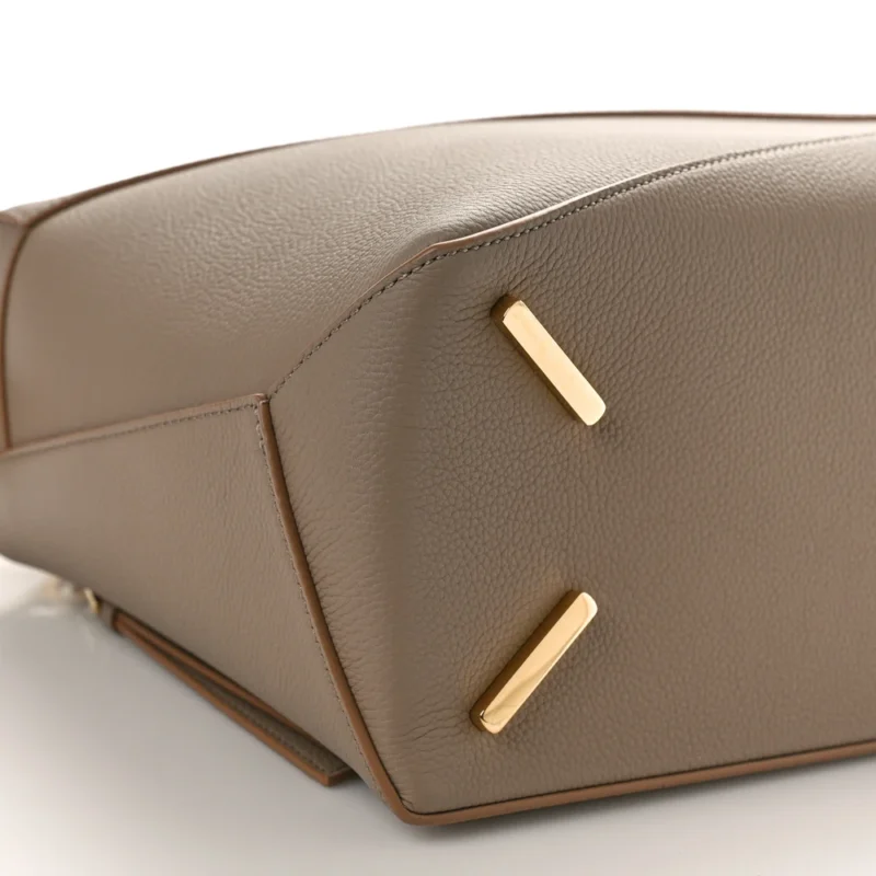 LOEWE PUZZLE EDGE BAG MEDIUM SAND SOFT GRAINED CALFSKIN LEATHER - Image 4