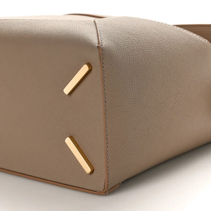 LOEWE PUZZLE EDGE BAG MEDIUM SAND SOFT GRAINED CALFSKIN LEATHER - Image 5