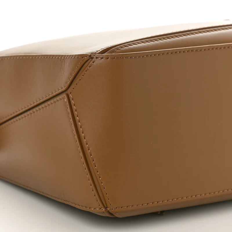 LOEWE PUZZLE BAG SMALL OAK CALFSKIN LEATHER - Image 4
