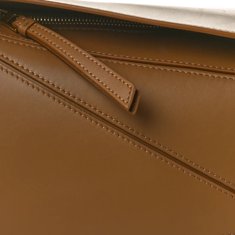 LOEWE PUZZLE BAG SMALL OAK CALFSKIN LEATHER - Image 8