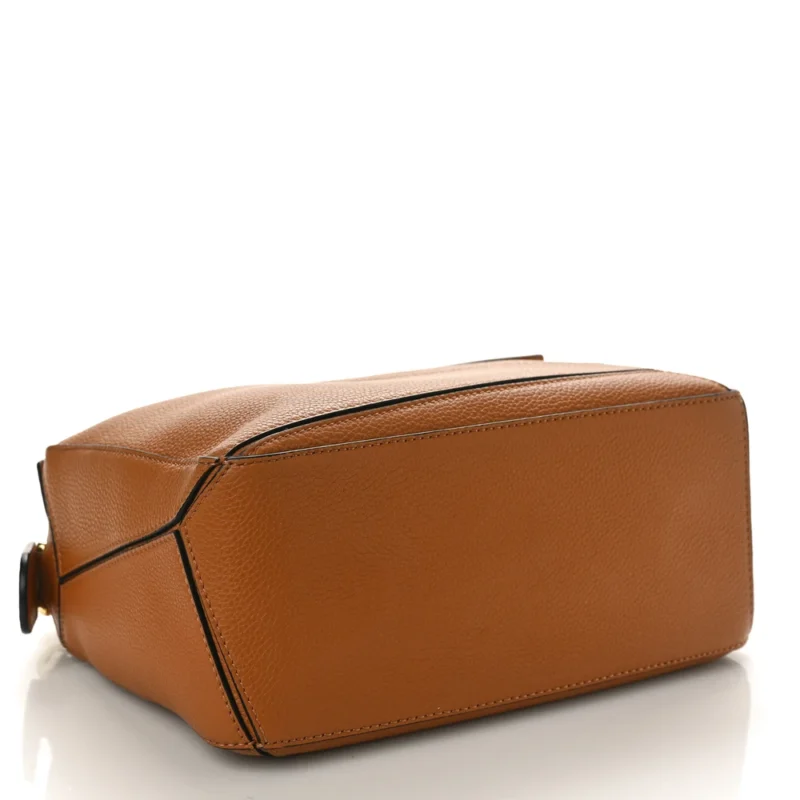 LOEWE PUZZLE BAG SMALL LIGHT CARAMEL CALFSKIN LEATHER - Image 6