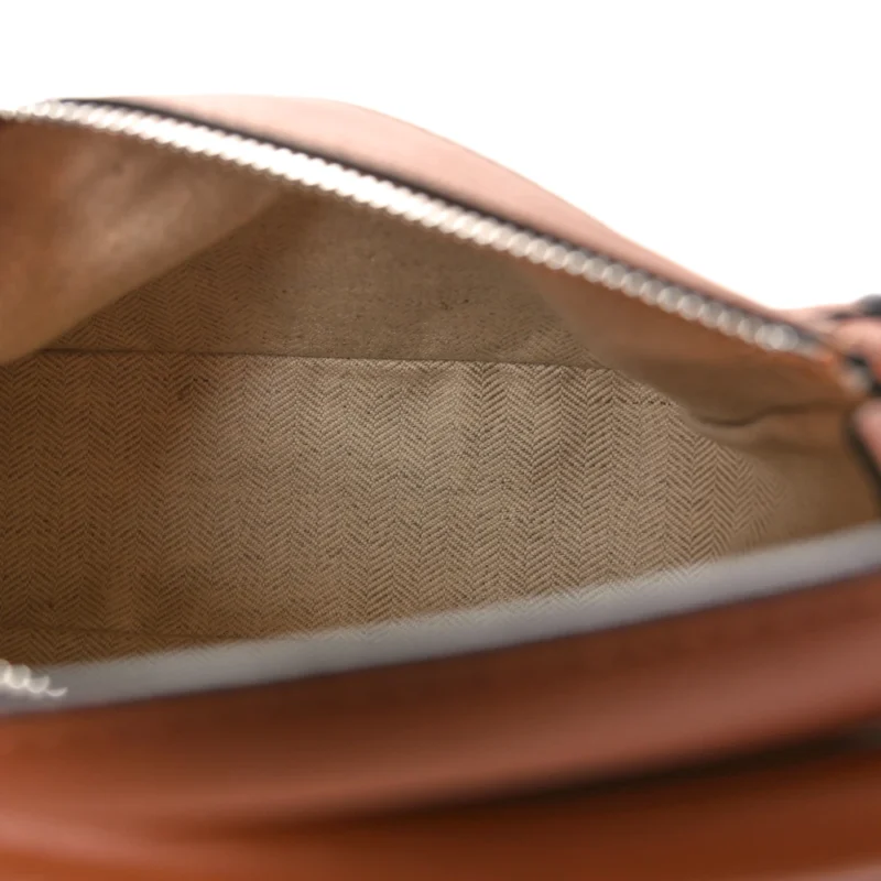 LOEWE PUZZLE BAG MINI TAN CALFSKIN LEATHER - Image 7