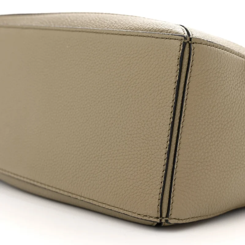 LOEWE PUZZLE BAG SMALL ARTICHOKE GREEN CALFSKIN LEATHER - Image 4