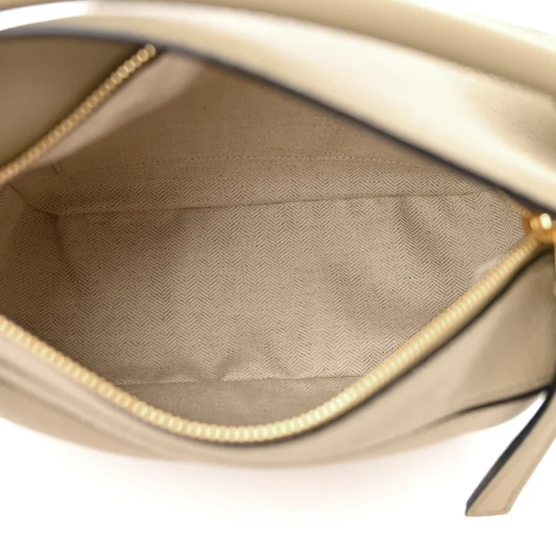 LOEWE PUZZLE BAG SMALL ARTICHOKE GREEN CALFSKIN LEATHER - Image 7