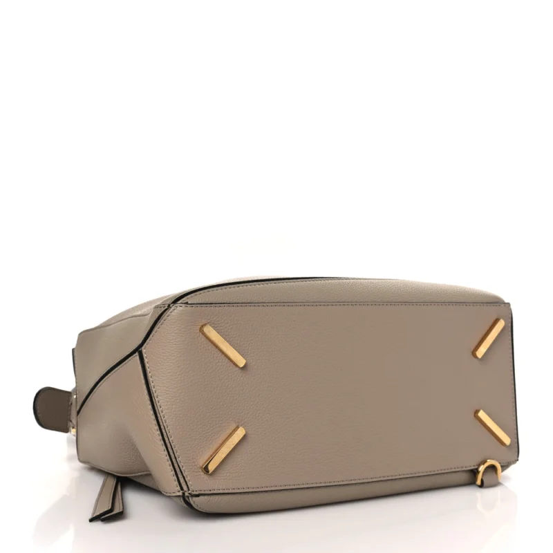 LOEWE PUZZLE BAG MEDIUM SAND CALFSKIN LEATHER - Image 6