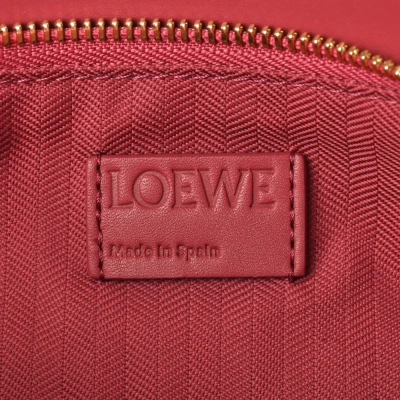 LOEWE PUZZLE BAG SMALL PLUMROSE SATIN CALFSKIN LEATHER INCOGNITO HARDWARE - Image 2